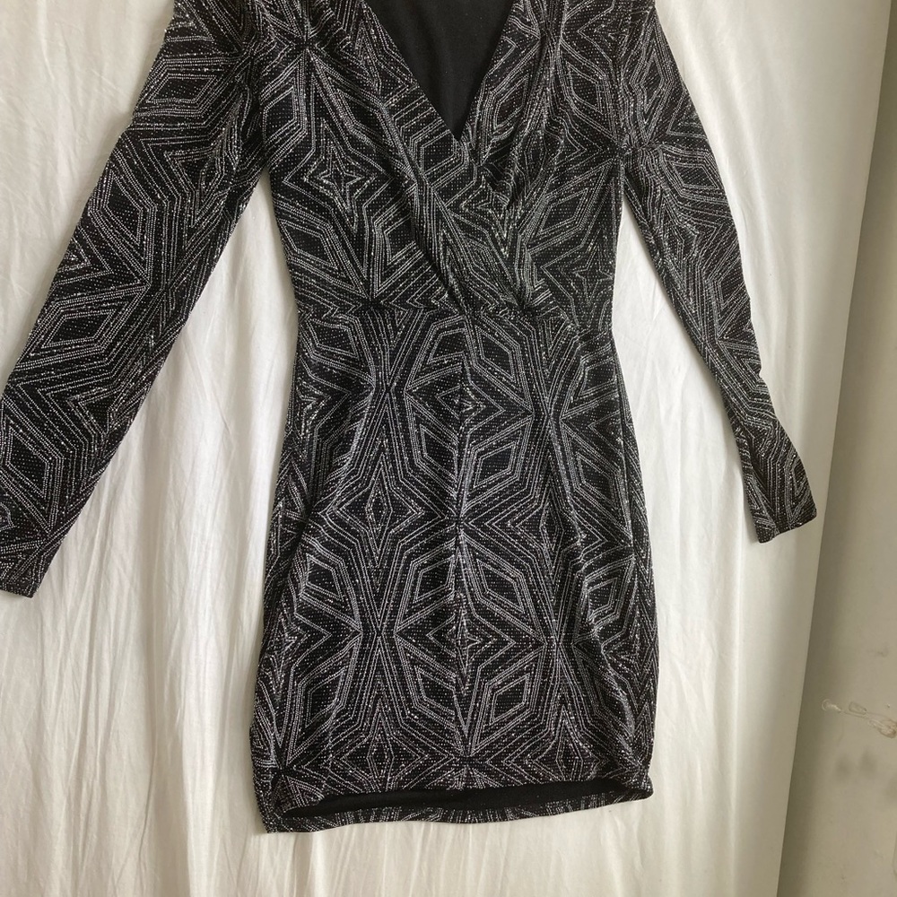 Black sparkly dress